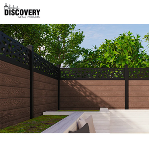 Popular <span class=keywords><strong>madera</strong></span> plástico compuesto hogar jardín valla WPC pared <span class=keywords><strong>Exterior</strong></span> valla <span class=keywords><strong>de</strong></span> <span class=keywords><strong>madera</strong></span> Panel privacidad listón pared WPC valla - Product Image 4