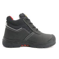 Chaussures de sécurité pour hommes Tiger Master Hro, résistantes aux acides, antidérapantes, avec semelle en caoutchouc, embout en acier, anti-perforation, pour l'industrie pétrolière et minière, CE S1P
