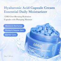 Crème pour le visage à l'acide hyaluronique et aux peptides, formule coréenne pour le soin de la peau, hydratante, anti-âge, anti-rides, éliminant les taches brunes