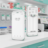 Ordinateur portable Android 5,5 pouces avec lecteur de codes-barres 1D/2D, lecteur RFID/NFC, robuste, pour la gestion des stocks logistique