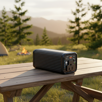 Station d'alimentation portable OEM avec logo personnalisé, 98 Wh, sortie AC, 27 000 mAh, batterie externe pour ordinateurs portables, charge rapide PD 100 W, alliage d'aluminium 2-en-1