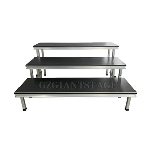 Plateforme de scène portable <span class=keywords><strong>en</strong></span> alliage d'aluminium pour concerts et spectacles de danse, avec hauteur réglable, <span class=keywords><strong>en</strong></span> vente - Product Image 6