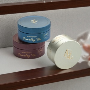 Modern Luxury Skincare Metal Can Premium Designer Aluminum Tin with Offset Printing <b>Screw</b> Lid for <b>Secure</b> Packaging - Product Image 1