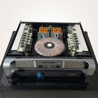 H Sınıfı Amplifikatör 2 Kanallı Profesyonel Güç Amplifikatörü 2X600w Stereo Güçlü Ses Amplifikatörü DJ Sahne Canlı Konser Açık Hava İçin