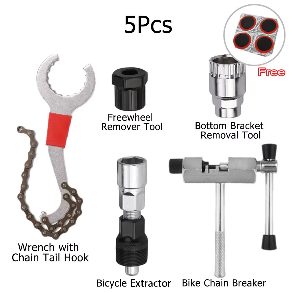 5 types d'outils de réparation blancs