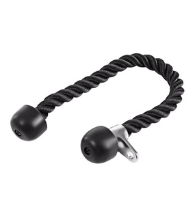 Sport Deluxe <strong>Tricep</strong> <strong>Rope</strong> Cable Attachment Exercise Machine Attachments Pulley System Gym <strong>Pull</strong> Down <strong>Rope</strong> with Carabiner - Product Image 2