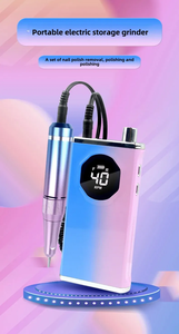 Taladro Eléctrico Profesional para Uñas, USB Portátil, Pantalla Táctil, Herramientas de Manicura y Pedicura, Baja Vibración, Pulido con Brocas - Product Image 3