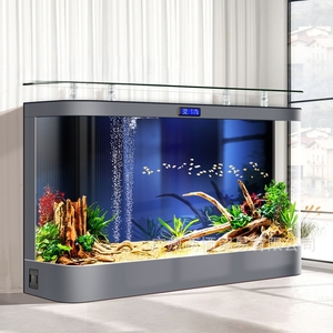 <span class=keywords><strong>Aquarium</strong></span> de style européen de luxe avec meuble en <span class=keywords><strong>bois</strong></span> massif, grand <span class=keywords><strong>aquarium</strong></span> en verre de 100 à 300 gallons, ensemble complet - Product Image 2