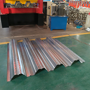Metal Deck Roll Forming Machines Composite Floor Deck Making <b>Tile</b> <b>Sheet</b> Panel Steel Decking Roll Forming Making Machine - Product Image 3