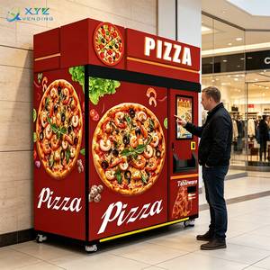 Nouvelle machine distributrice de pizzas entièrement automatisée, style commercial intelligent, pour la préparation de plats chauds et frais - Product Image 2