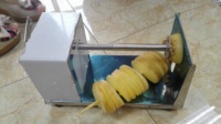 Tornado Aardappelsnijder Chips Snijden Snijmachine Handmatige Aardappelchips Maken Machine Roestvrij Staal
