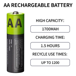 Baterías Recargables de Iones de Litio Portátiles IILEER, Disponibles en el Almacén de EE. UU., 1.5V 1200mAh 1700mAh 2000mAh con Puerto Tipo-C - Product Image 6