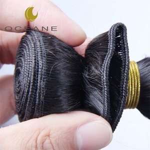 12 אינץ 'ברזילאי שיער שיער אנושי הרחבות צבוע ג' רי/גלי/מתולתל אריגה - Product Image 3