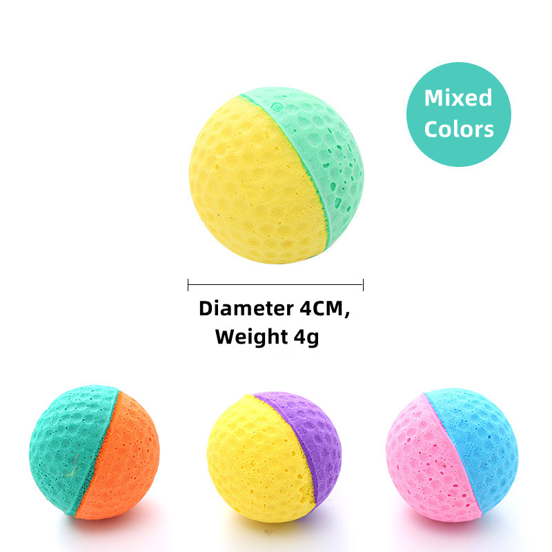 Pelota de golf colorida