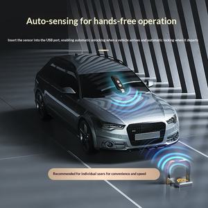 Bloqueador de Estacionamiento de Acero Inoxidable con Bloqueo Automático por Inducción, Control Remoto Inteligente y Anti-Ocupación - Product Image 2