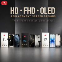 Écrans LCD de remplacement JH de haute qualité pour iPhone X-17 – Installation facile, performance constante – Pour ateliers de réparation
