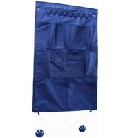 Sac en plastique multifonctionnel avec 2 ventouses pour le rangement en camping-car - Oxford 600D avec revêtement PVC, organisateur pour camping-car