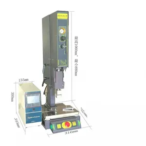 Máquina de soldadura de plástico ultrasónica, suministro de fábrica para soldadura de plástico de Lona de Pvc