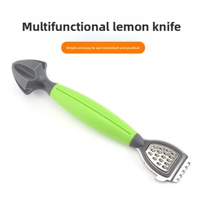 Wholesale Lemon Orange Zester and Grater <b>Tool</b> Food Grade Peeler for Citrus Ginger <b>Fruits</b> - Product Image 6