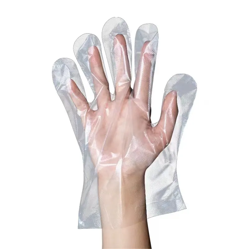 Pvc polvere libera monouso mano chiaro Nitrile Ce con guanti in vinile sterili per uso domestico