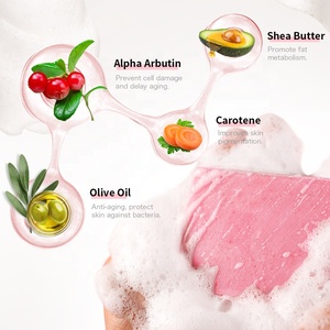 <span class=keywords><strong>Savon</strong></span> Solide Naturel Éclaircissant à la Carotte pour Femmes, à l'Huile Essentielle de Rose et à l'Acide Kojique, Végétalien, du Fabricant - Product Image 2