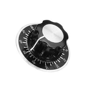 ปุ่มปรับระดับเสียง + ปุ่มปรับโพเทนชิโอมิเตอร์ MF-A03 ปุ่มหมุนสำหรับ<span class=keywords><strong>กี</strong></span>ตาร์ มินิเอฟเฟคเพดัล ขนาด 6 มม. สีดำ - Product Image 2