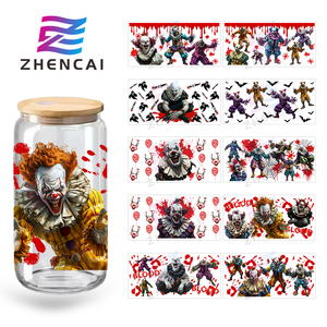 Libbey UV DTF 16oz & 24oz tasse Wrap transferts étanche maman disant pour la fête des mères transfert impression produit - Product Image 5