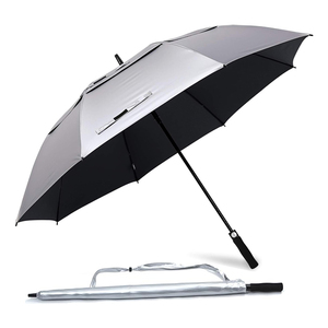 Grand parapluie de golf 68 pouces avec manche en fibre de verre, résistant au vent, pour le golf, la plage et la terrasse - Product Image 5