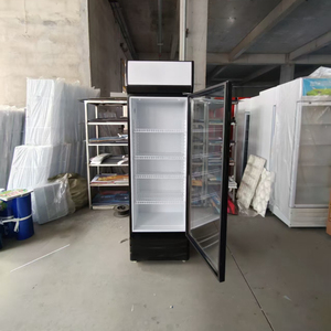 Réfrigérateur <span class=keywords><strong>vertical</strong></span> sans <span class=keywords><strong>givre</strong></span> pour boissons <span class=keywords><strong>avec</strong></span> 4 étagères, refroidissement direct, température unique, 1 porte, pour boissons froides et <span class=keywords><strong>congélateur</strong></span> - Product Image 4