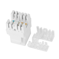 Conector Keystone Cat6A Cat7 de Alta Calidad 2021, Módulo de Red UTP, Conectores Keystone RJ45 Cat6