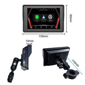 Pantalla Inalámbrica para Motocicleta con Android Auto, Resistente al Agua IP67, Pantalla IPS HD de 5 Pulgadas, CarPlay Inalámbrico para Moto - Product Image 6