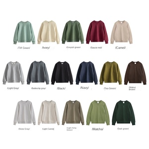 Maglione Invernale 470G Pesante e Spesso Ameli Khaji, Senza Fodera, in Velluto, Girocollo, Maniche Lunghe, Taglio Dritto, Unisex - Product Image 4