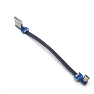 Câble plat FPC FFC de haute qualité USB A mâle vers USB 2.0 femelle plat et fin - Product Image 1