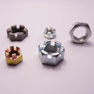 Kẽm mạ kẽm thép carbon <span class=keywords><strong>din937</strong></span> <span class=keywords><strong>Hex</strong></span> mỏng rãnh NUT - Product Image 2