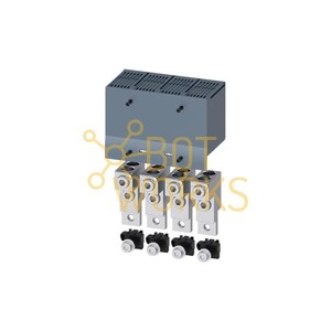 ซีเมนส์ 3VA92340JC22 อะแดปเตอร์-ปลั๊กอื่นๆ ที่ทำจากอลูมิเนียมอัลลอยด์ ป้องกันการลัดวงจร ของใหม่ - Product Image 1