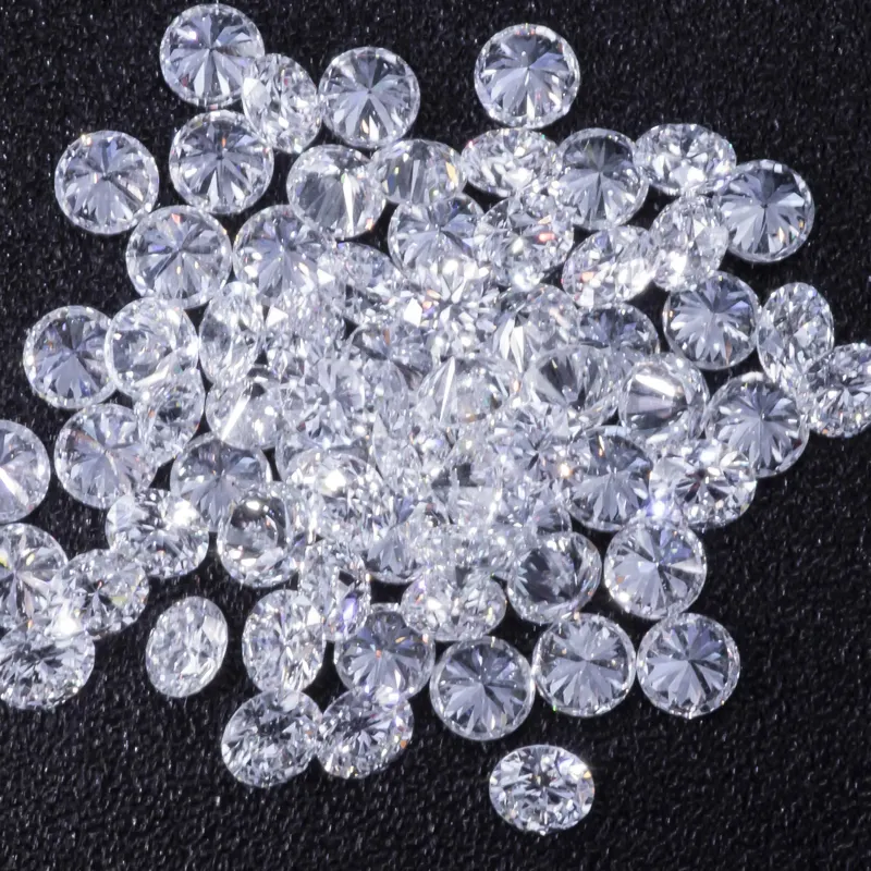 Harga Grosir Lab Berlian Tumbuh Bulat Potongan D-VVS Kejelasan 1.5 Karat Polesan Buatan dengan Sertifikat IGI