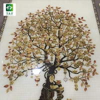 3D Carrelage Mural De Salle de Bain En Porcelaine Carreaux De Céramique Arbre Modèle Salle De Bain Salle De Bain 3D Mur Carrelage Design