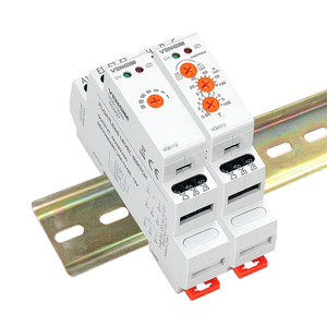 Relé de Control para Riel DIN, AC 220V DC 24V, Controlador con Interruptor de Flotador, Detector de Nivel de Líquido para Tanque de Agua, CE H454 - Product Image 1