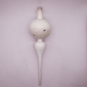 Ornements de Noël personnalisés les plus populaires, en verre, 4*4*8 cm, pendentifs pour arbre, artisanat en verre pour la décoration des fêtes - Product Image 5