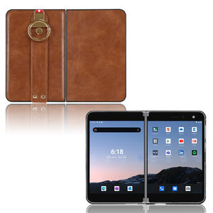 Funda protectora multifuncional de cuero PU para teléfono con correa para la muñeca para <span class=keywords><strong>Microsoft</strong></span> Surface Duo Back Cover <span class=keywords><strong>Shell</strong></span> - Product Image 5