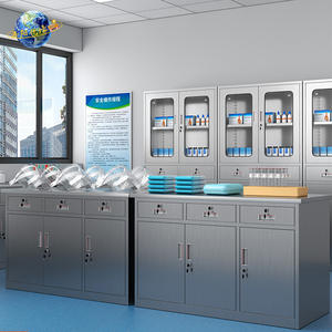 304 ארון מכשיר רפואי נירוסטה לאחסון סטרילי בית ספר שיניים סדנת בית ספר מרפאת או שימוש במחסן - Product Image 6