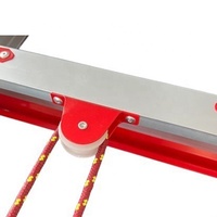 Échelle de chantier télescopique pliable en aluminium