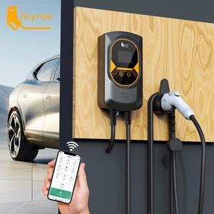 Estación de Carga para Vehículos Eléctricos Doméstica de 16A/32A, Tipo 2/GBT, CA 22kW, Montaje en Pared, Certificación CE - Product Image 1