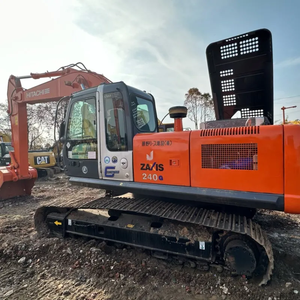 Excavadora usada de rendimiento estable Hitachi ZX240 Excavadora barata de segunda mano 24Ton Excavadora a gran escala - Product Image 2