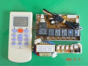 Mando a distancia de CA universal compatible con la marca B-10.000 + (Samsung/LG/Carrier), Plug & Play con pantalla LCD - Product Image 2