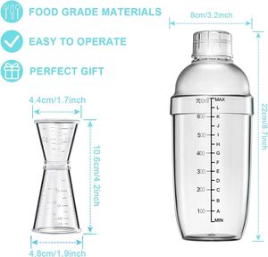 Coffee Cocktail Shaker Graduated Cocktail Shaker - Product Image 3