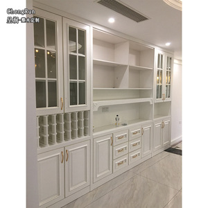 Customized White European Style <b>Wardrobe</b> QW-006 For Bedroom Whole House Customization Factory - Product Image 2