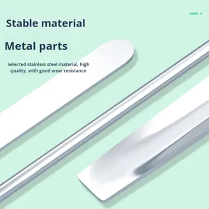 Cuchara de Laboratorio de Acero Inoxidable 304/316, Grado Médico, Engrosada, de Una/Doble Punta, para Microdosis, Cuchara de Pesaje de Gran Tamaño - Product Image 3