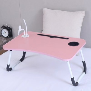 Escritorio portátil ergonómico <span class=keywords><strong>multiusos</strong></span> para ordenador portátil con cajón y Mini escritorio plegable USB para cama de dormitorio de estudiante <span class=keywords><strong>mesa</strong></span> pequeña - Product Image 6
