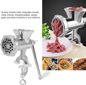 Hachoir à viande manuel domestique Machine à saucisses faite à la main couper et hacher le poivre broyer et hacher les légumes - Product Image 2